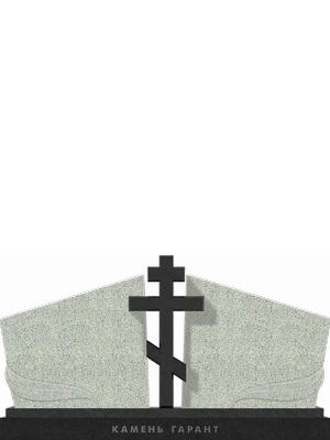 Памятник с символом памяти и веры